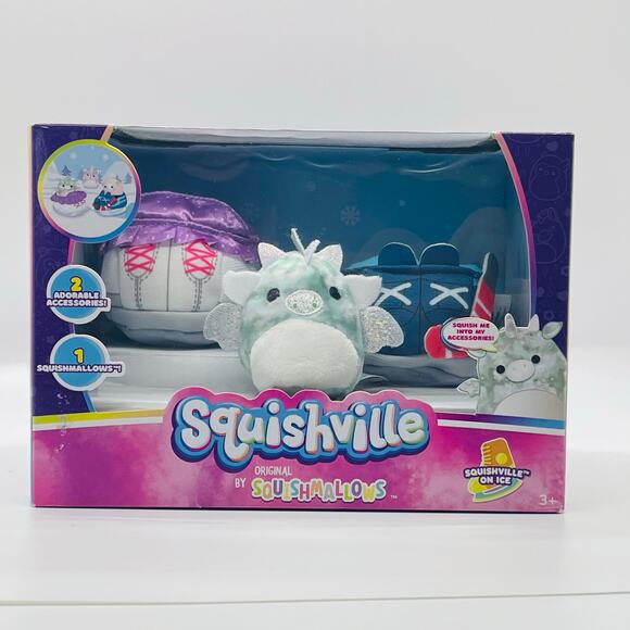 Squishville by Squishmallows- Squishville On Ice NEW - Picture 1 of 4